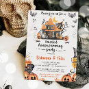 Search for housewarming holiday invitations Haunted house party