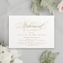 Search for traditional rehearsal dinner invitations Formal