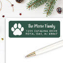 Search for holidays return address labels pet