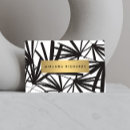 Search for palm leaf business cards Pattern