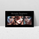 Search for black makeup artist business cards Beauty