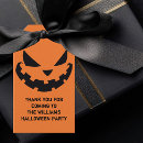 Search for pumpkin gift tags Orange