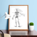Search for vintage medical skeleton posters Biology