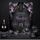 Search for halloween quinceanera invitations Dia de los muertos