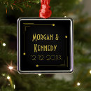 Search for art deco ornaments Black and gold