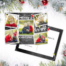 Search for photo collage postcards Merry and bright