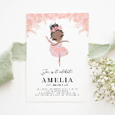 Search for african american birthday invitations Pink and gold