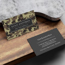 Search for military business cards hunting