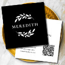 Search for olive branch business cards Botanical