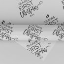 Search for babys first christmas wrapping paper For her