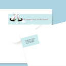 Search for funny return address labels Snow