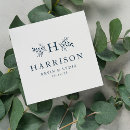 Search for navy blue monogram napkins Rustic