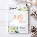 Search for holiday birth announcement cards 2 photos