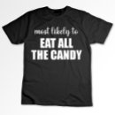 Search for halloween candy tshirts Scary