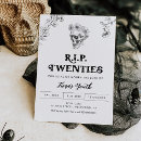 Search for gothic birthday invitations Rip twenties