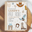 Search for cowboy 1st birthday invitations Texas