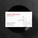 Search for crane business cards Modern