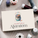 Search for alterations business cards Social media