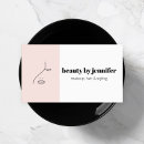 Search for beauty business cards makeup artist