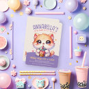 Search for bubble tea invitations Kawaii