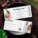 Search for boarding pass wedding invitations Qr code