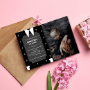Search for little black dress invitations Black and white