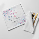 Search for butterflies napkins elegant