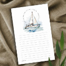 Search for nautical advice cards watercolor