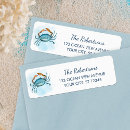 Search for crab return address labels Ocean