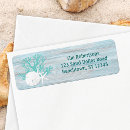 Search for sand dollar return address labels Coastal