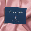 Search for business thank you postcards Hair stylist