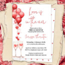 Search for love is in the air invitations Sweetheart