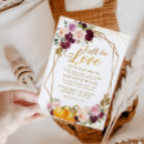 Search for fall in love baby shower invitations mother to be