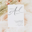 Search for delicate wedding invitations Black and white