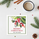Search for christmas napkins red and green