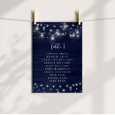 Search for wood wedding seating charts Navy blue