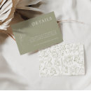 Search for blank floral invitations Ivory