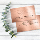Search for metallic business cards Simple