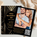 Search for geometric wedding invitations Glam glamorous