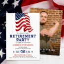 Search for army retirement party invitations Veteran