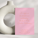 Search for pink orange bridal shower invitations Chic