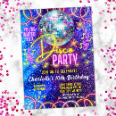 Search for dance party invitations Colorful