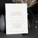 Search for classic monogram invitations timeless