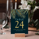 Search for gold wedding table cards Modern