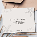 Search for seashells save the dates Destination