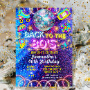 Search for 80s party invitations Back to the 80s