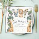 Search for lion napkins whimsical