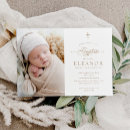 Search for photo baptism invitations Modern