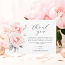 Search for peony thank you cards Pink