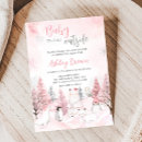 Search for arctic animals baby shower invitations Winter